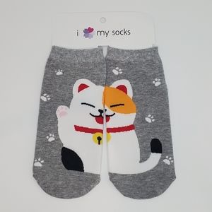 Kawaii Maneki-Neko Cat Socks